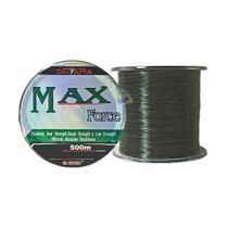 Linha de Pesca Monofilamento Maruri Max Force Verde Musgo 10 0.52mm 53 Lb 500m