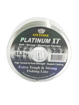 Linha De Pesca Monofilamento Platinum XT 0,30mm 300m Flexível Forte Baixa Memoria Pescaria Pesqueiro