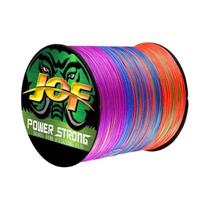 Linha de Pesca Multifilamento Jof - 300m e 100m - 4 Fios Trançados