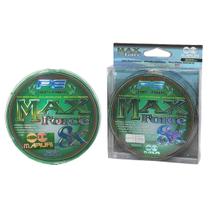 Linha de Pesca Multifilamento Maruri Max Force 8X Verde 0.20mm 24 Lb 300m Linha de Pesca Multifilamento Maruri Max Force 8X Verde 0.20mm 24 Lb 300m