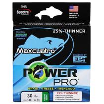 Linha de Pesca Multifilamento Power Pro Maxcuatro - 30Lb Verde Moss - 150m