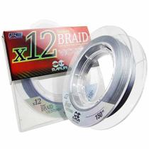 Linha de Pesca Multifilamento Victoria 12 Fios 150m 0,34mm 51lb