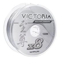 Linha de Pesca Multifilamento Victoria 8X Cinza 100m Maruri Pescaria Pesqueiro Linha de Pesca Multifilamento Victoria 8X Cinza 100m Maruri Pescaria Pesqueiro