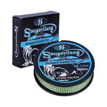 Linha De Pesca PE Multifilamento Resistente Ao Desgaste Anti-mordida 65LB Sougayilang Max Drag 4