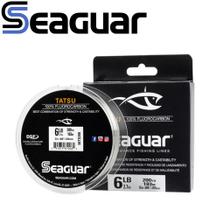 Linha De Pesca SEAGUAR TATSU 100% Fluorocarbono 4LB-25LB 200Y/183M Nível Competitivo