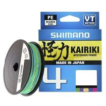 Linha de Pesca Shimano Kairiki 4 LDM54TE Multifilamento 4 Fios Multi Color 0,315mm 50lb 150m