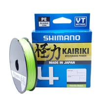 Linha De Pesca Shimano Kairiki Multifilamento 4 Fios 300m