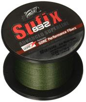 Linha de pesca Sufix 832 Braid 1200 jardas (verde, 22,68 kg)