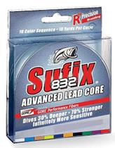 Linha de pesca Sufix 832 Lead Core 8 kg, medido - 200 m Linha de pesca Sufix 832 Lead Core 8 kg, medido - 200 m