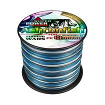 Linha De Pesca Trançada De 8 Fios 1000M 6-300LB Ashconfish PE Multifilamento Cabo De Inverno