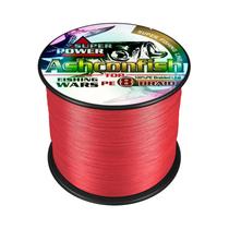 Linha De Pesca Trançada De 8 Fios 1000M 6-300LB Ashconfish PE Multifilamento Cabo De Inverno