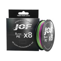 Linha de Pesca Trançada JOF 8 Fios - 150/300/500M (15-100LB) - Para Pesca de Carpa