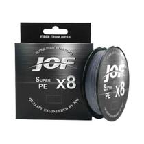 Linha de Pesca Trançada JOF 8 Fios - 150/300/500M (15-100LB) - Para Pesca de Carpa