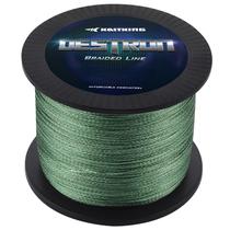 Linha de pesca trançada KastKing Destron Moss Green 15LB 600m Linha de pesca trançada KastKing Destron Moss Green 15LB 600m