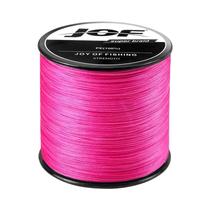Linha De Pesca Trançada Multicolorida De 4 Fios 1000M 300M 500M JOF Multifilamento Para Carpa E