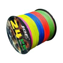 Linha De Pesca Trançada Multicolorida JOF 24 Fios PE 500M Super Forte Multifilamento Para Pesca De Linha De Pesca Trançada Multicolorida JOF 24 Fios PE 500M Super Forte Multifilamento Para Pesca De