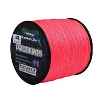 Linha de Pesca Trançada Multicolorida PROBEROS - 300m - Multifilamento Super Forte (6LB-80LB)