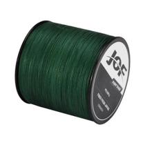 Linha de Pesca Trançada Multifilamento 4 Fios (300m, 500m, 1000m) - Acessórios para Pesca de Carpa