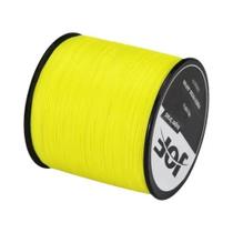 Linha de Pesca Trançada Multifilamento 4 Fios (300m, 500m, 1000m) - Acessórios para Pesca de Carpa