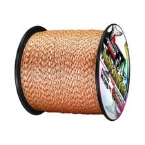 Linha De Pesca Trançada Multifilamento PE De Cor Mista 8 Fios 500M Ashconfish 6Lbs-300Lbs Linha De Pesca Trançada Multifilamento PE De Cor Mista 8 Fios 500M Ashconfish 6Lbs-300Lbs