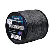 Linha De Pesca Trançada PROBEROS 300M Com 4 Fios, Multifilamento Durável Para Pesca De Bass E Carpa