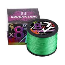 Linha De Pesca Trançada Sougayilang Super Forte 100M 300M 500M 8 Fios PE Multifilamento 18-88LB Sal