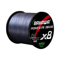Linha De Pesca Trançada Super Forte BAKAWA X8 PE 300M/500M 20LB-90LB Multifilamento Para Carpa E