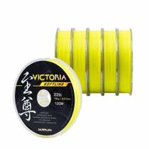 Linha De Pesca Victoria Soft Amarelo 120m 0.30mm 13.9lb