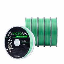 Linha De Pesca Victoria Soft Verde 120m 0.30mm 13.9lb