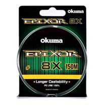 Linha de pescaria multifilamento Okuma Epixor 8X 10 0,47mm Carretel 150m