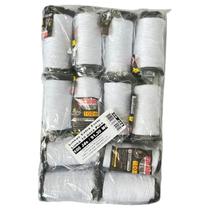 Linha De Pipa 100 Jardas Branca Caixa Com 240 Unidades Nome do desenho:LisoCor:Branco Linha De Pipa 100 Jardas Branca Caixa Com 240 Unidades Nome do desenho:LisoCor:Branco