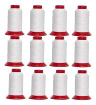 Linha De Pipa Papagaio N10 500 Jardas 100% Algodão 12 Tubos