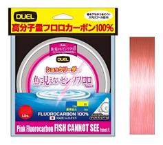 Linha Duel Leader Fluorcarbon Pink 50m - 40LB - 057mm - 50m Linha Duel Leader Fluorcarbon Pink 50m - 40LB - 057mm - 50m
