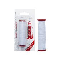 Linha Elástica Pesca p/ Amarrar Isca Elastic 100% Elastano Branco 110m 1UN Linha Elástica Pesca p/ Amarrar Isca Elastic 100% Elastano Branco 110m 1UN
