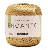Linha Encanto 128m Cor 7577 Ouro Dourado - 100g - Círculo