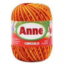 Linha Fio Anne 500 Circulo Multicolor Crochê Trico