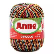 Linha Fio Anne 500 Circulo Multicolor Crochê Trico