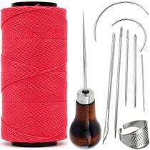 Linha Fio Encerado Poliester 1mm Cor 328 Agulhas Dedal Linha Fio Encerado Poliester 1mm Cor 328 Agulhas Dedal