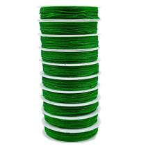 Linha Fio Fibra Poliamida Verde 1mm 1un 10 Metros Artesanato Linha Fio Fibra Poliamida Verde 1mm 1un 10 Metros Artesanato