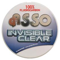 Linha Fluorocarbon Asso Invisible Clear 46.3lb (0.60mm - 30m)