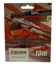 Linha Fluorocarbon Crown Pro Leader 10mts