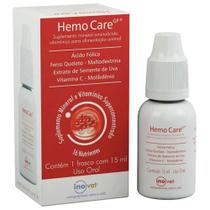 Linha Hemocare Inovet 15ml 30ml 100ml Green 30cps Deficiencia Ferro Destutricao Falta Apetite