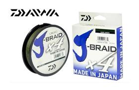 Linha j-braid 4x multifilamento 30lbs 135m dark green