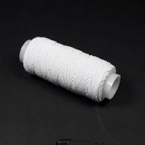 Linha Lastex Branca Para Franzir Tecidos Leves Ou Artesanato Retroz Com 10m