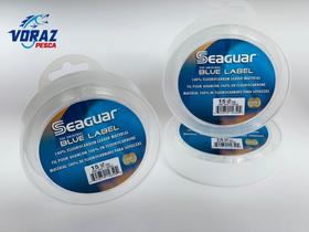Linha leader 100% fluorcarbon blue label 15 lbs 0,33mm - seaguar
