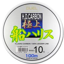 Linha Líder Fluor Carbon Duel H.D. Carbon 100M 50Lb 0.620Mm