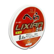 Linha Lider Orange Lixian 5S Red 8Lb - 0.235Mm - 50M