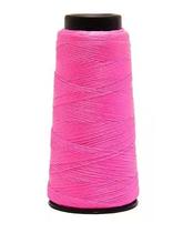 Linha Liza Fina Cor 6011 Pink Fluor - 500m - Círculo