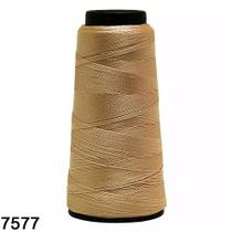 Linha liza fina cor 7577 ouro velho