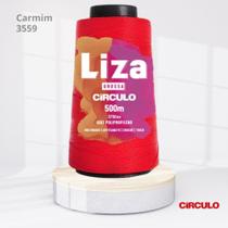 Linha Liza Grossa Circulo 500mt COR Carmim 3559 (500m) Linha Liza Grossa Circulo 500mt COR Carmim 3559 (500m)